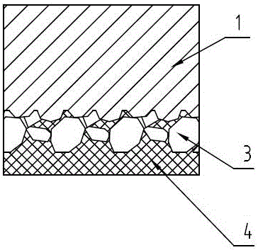 Brake block and method for improving bonding strength of brake block bottom plate and brake lining