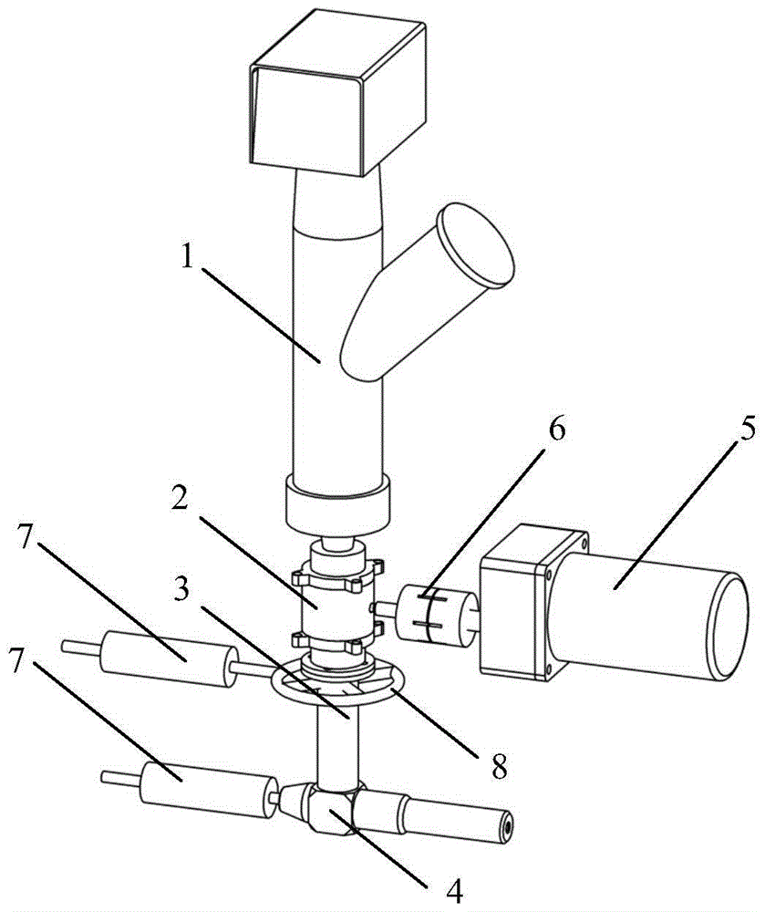 A continuous jet dispersion method for micron and nanometer dry powder particles