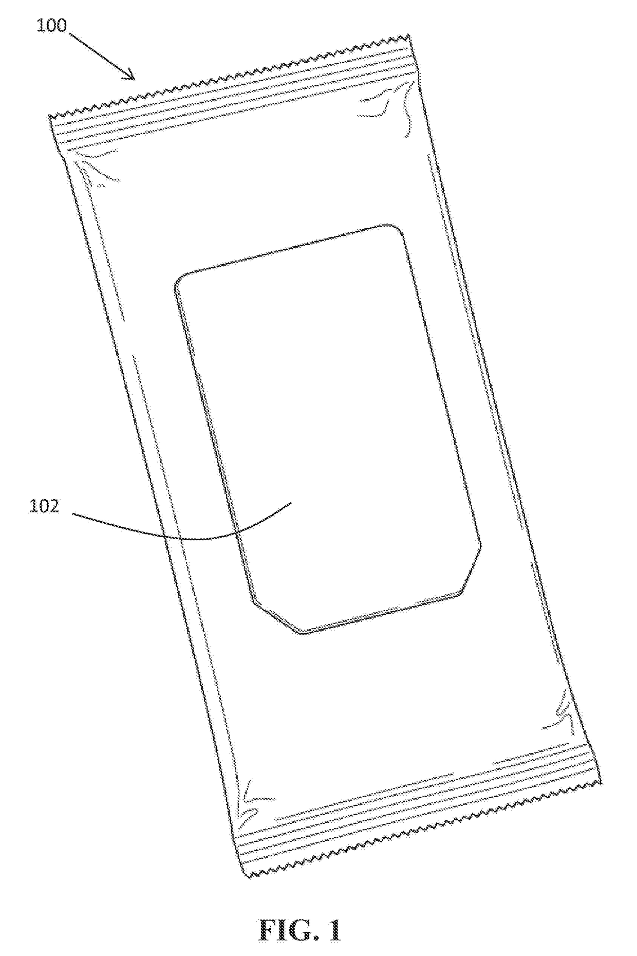 Wood staining and finishing wipes and method of manufacturing same