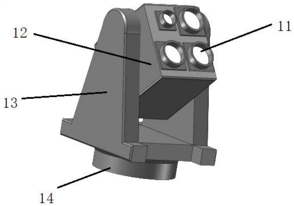 Target detection device and method based on panoramic detection and photoelectric tracking