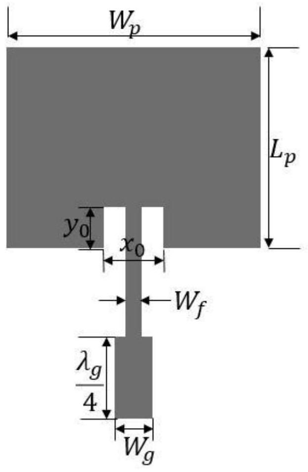 Narrow-beam low-sidelobe antenna array for automobile auxiliary driving system