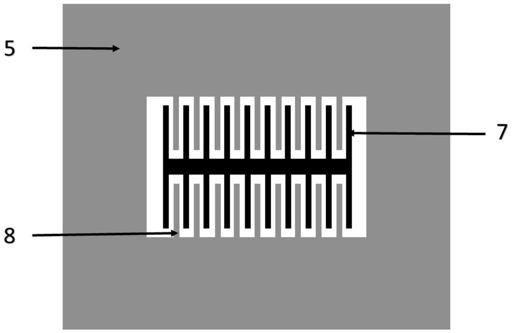 Five-mass-block biaxial detection silicon micro resonant gyroscope based on out-of-plane vibration