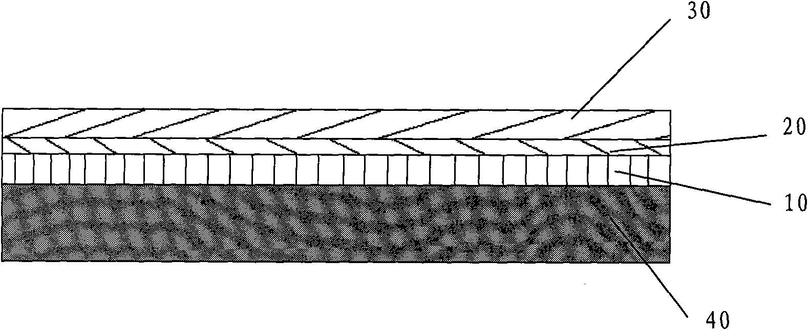 Composite hydrophillic printing substrate and manufacturing and regenerating methods thereof