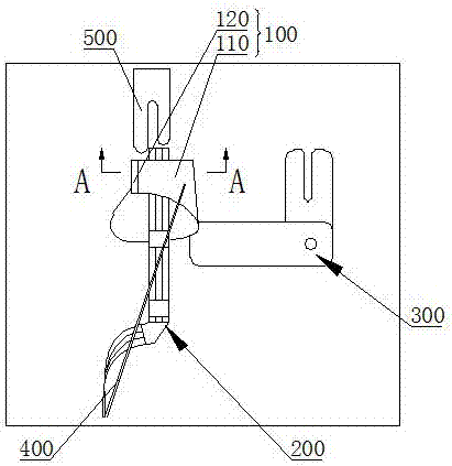 Device for adding adhesive interlining strips to costume edges