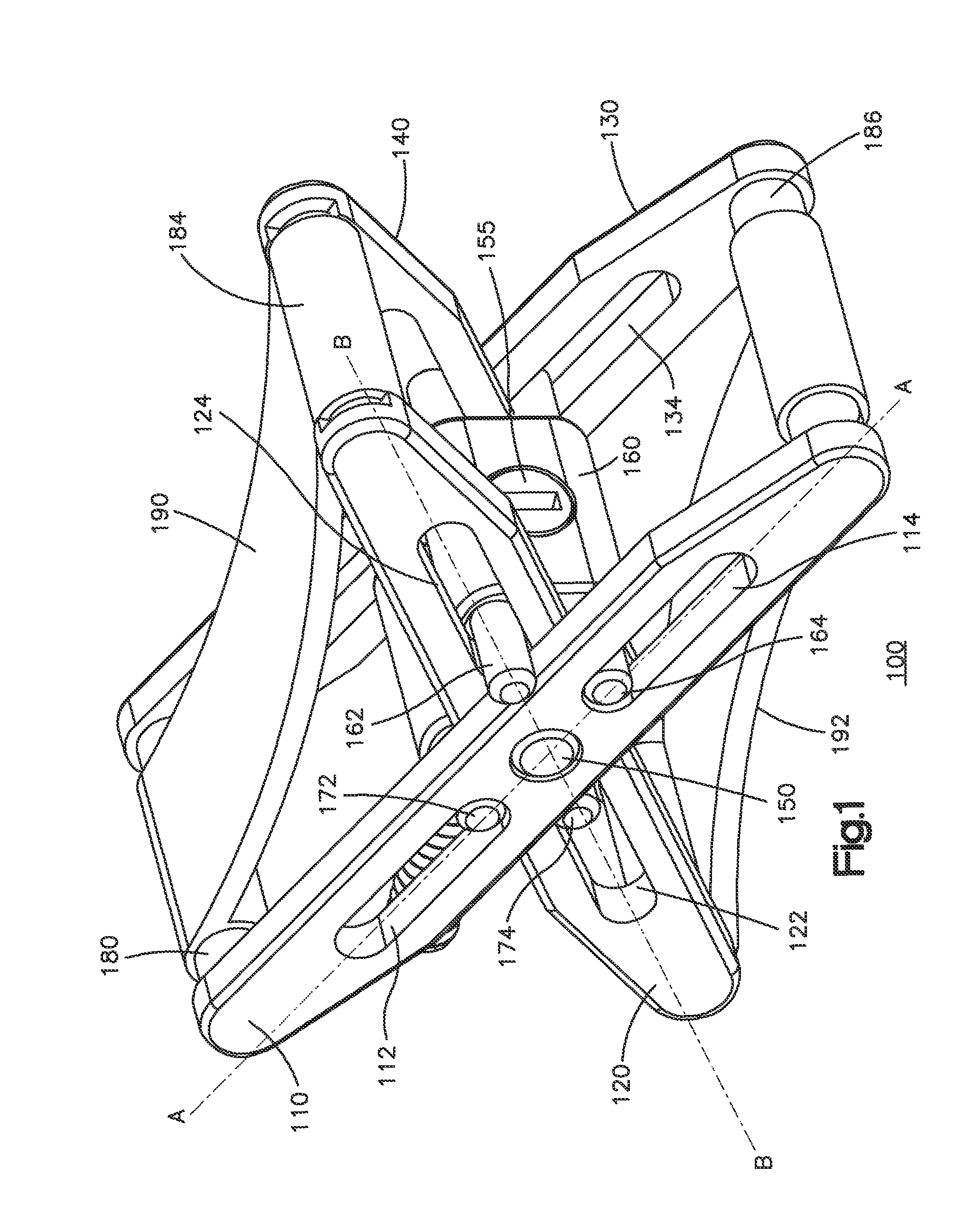 Expandable interspinous process spacer