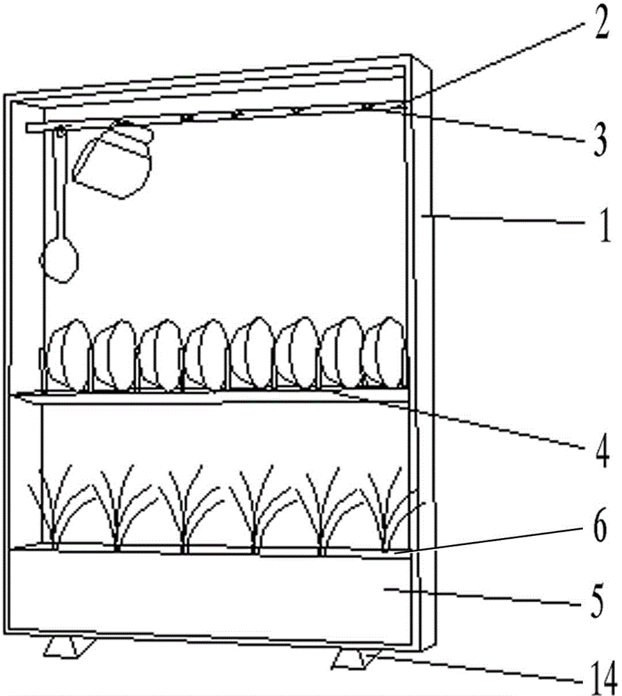 Multifunctional draining rack