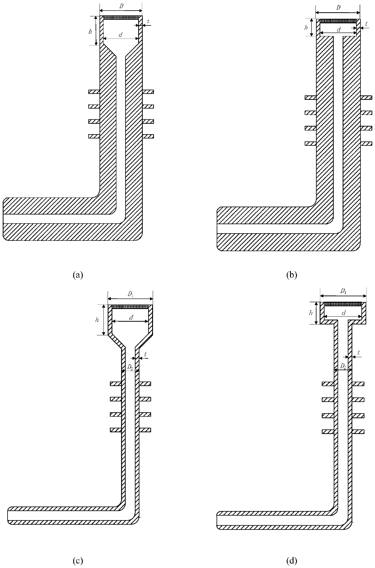 Pressure sensor system for compressor outlet pressure measurement