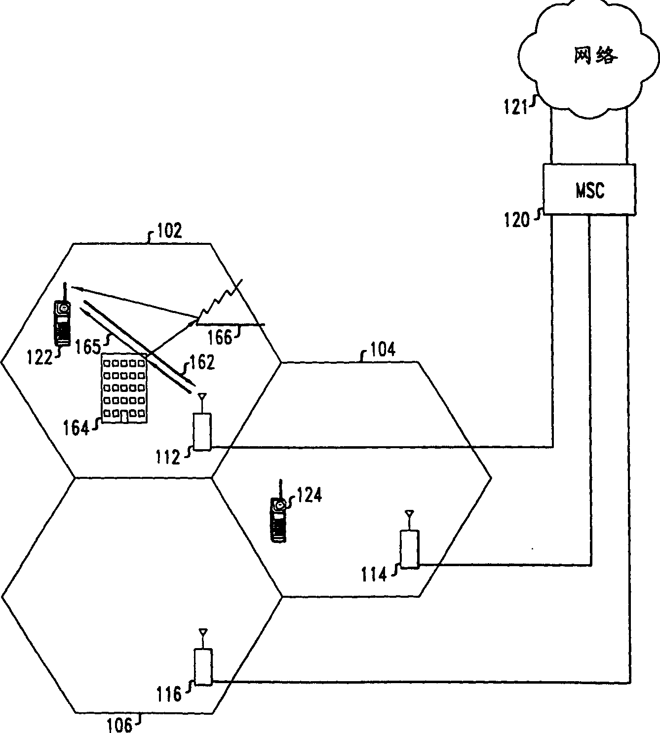 Power amplifier share in wireless communication system with transmitting diversity