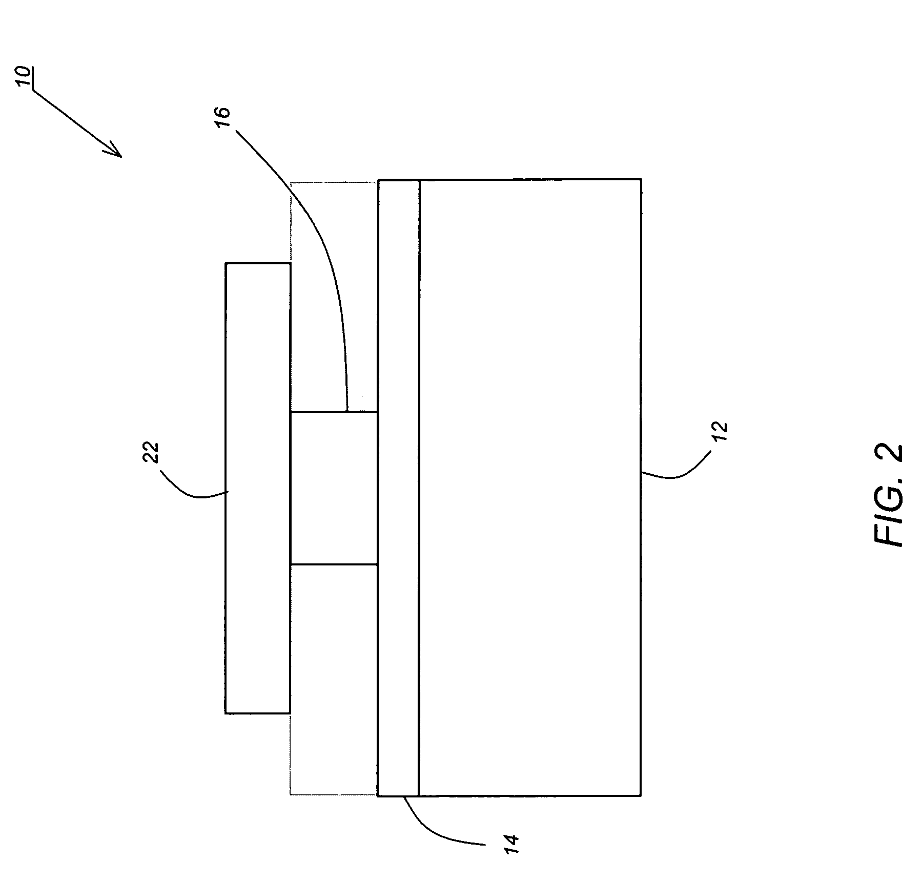 Photonic device with segmented absorption design