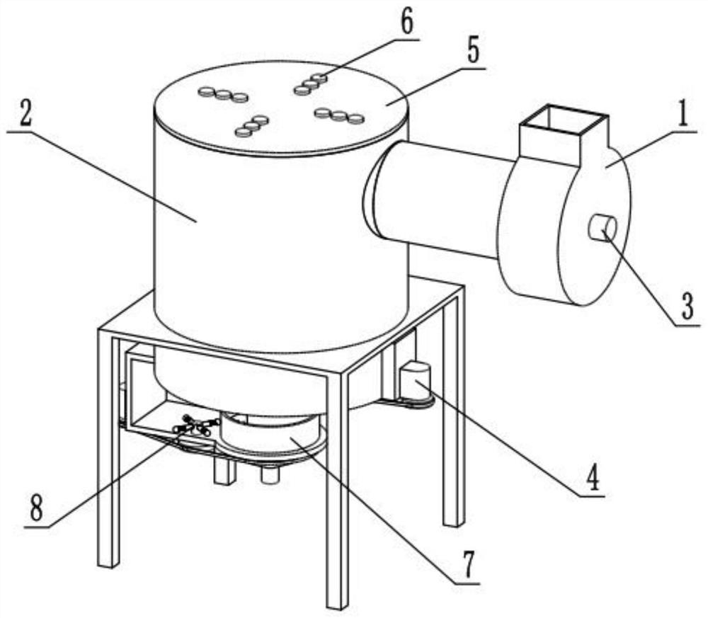 Thermal insulation spraying material and preparation process thereof