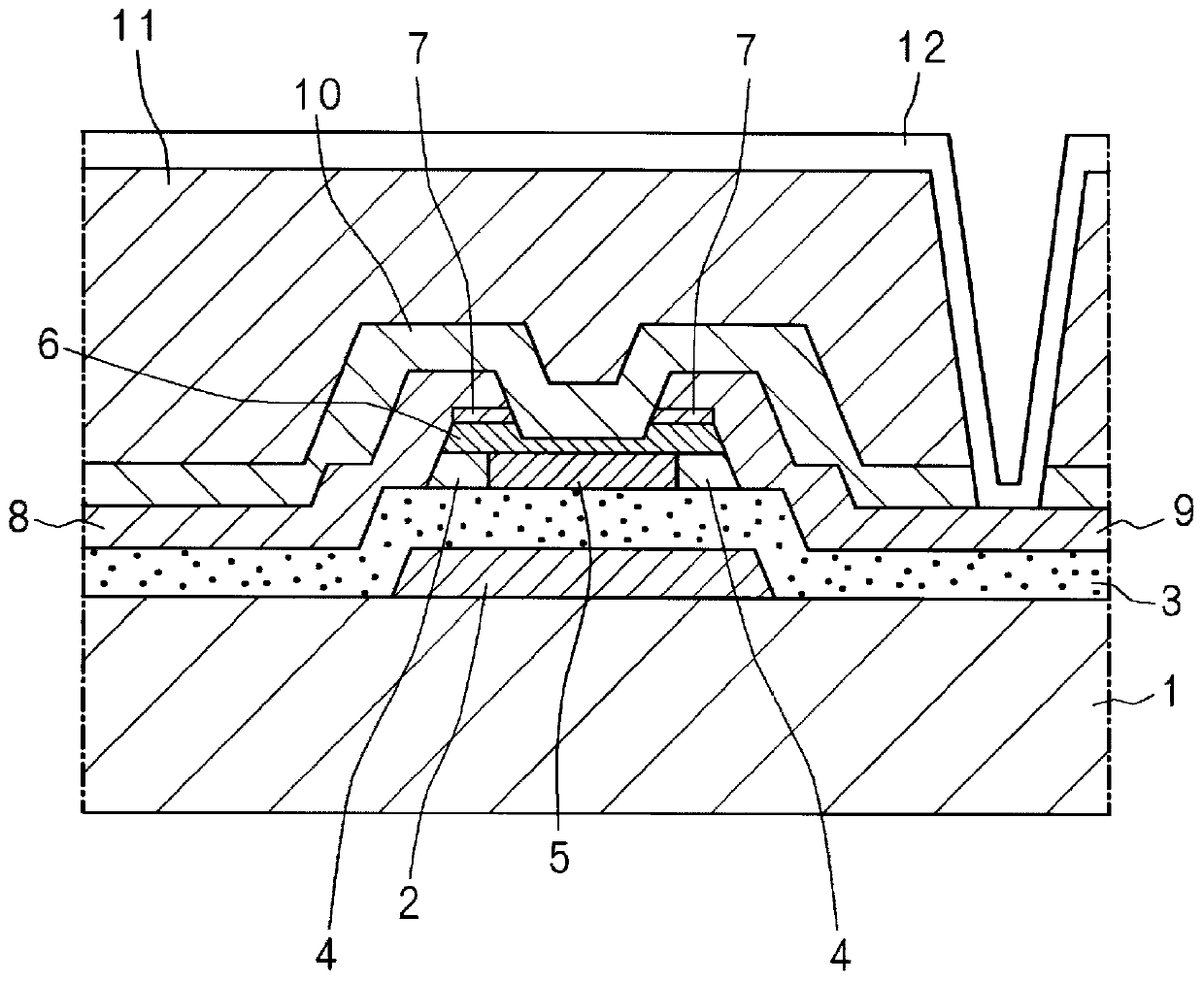 Thin film transistor and display panel