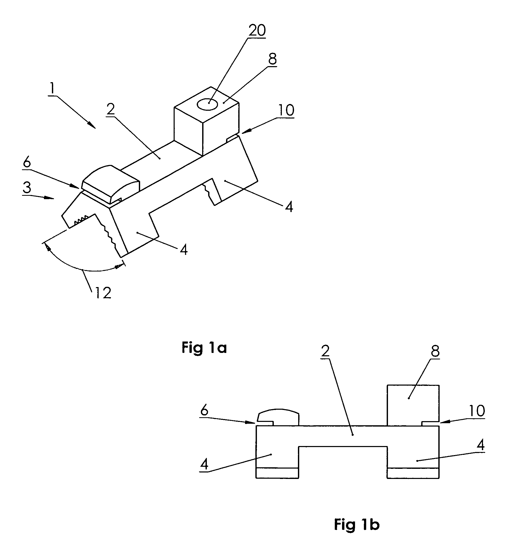 Attachment device for attaching a rigid body to an arbitrary medical instrument