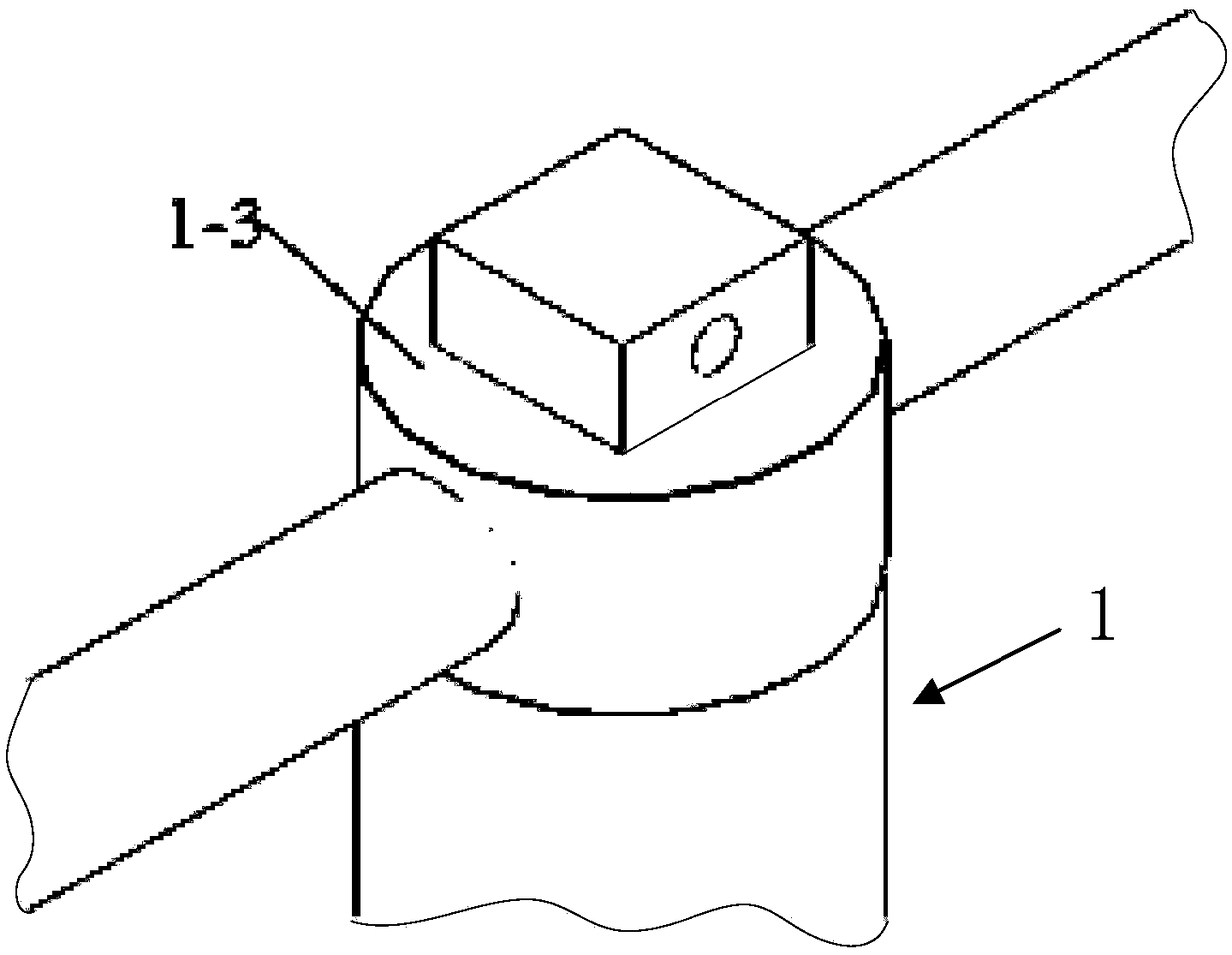 Rotatable creeping sand quantity collector capable of measuring different incoming wind directions