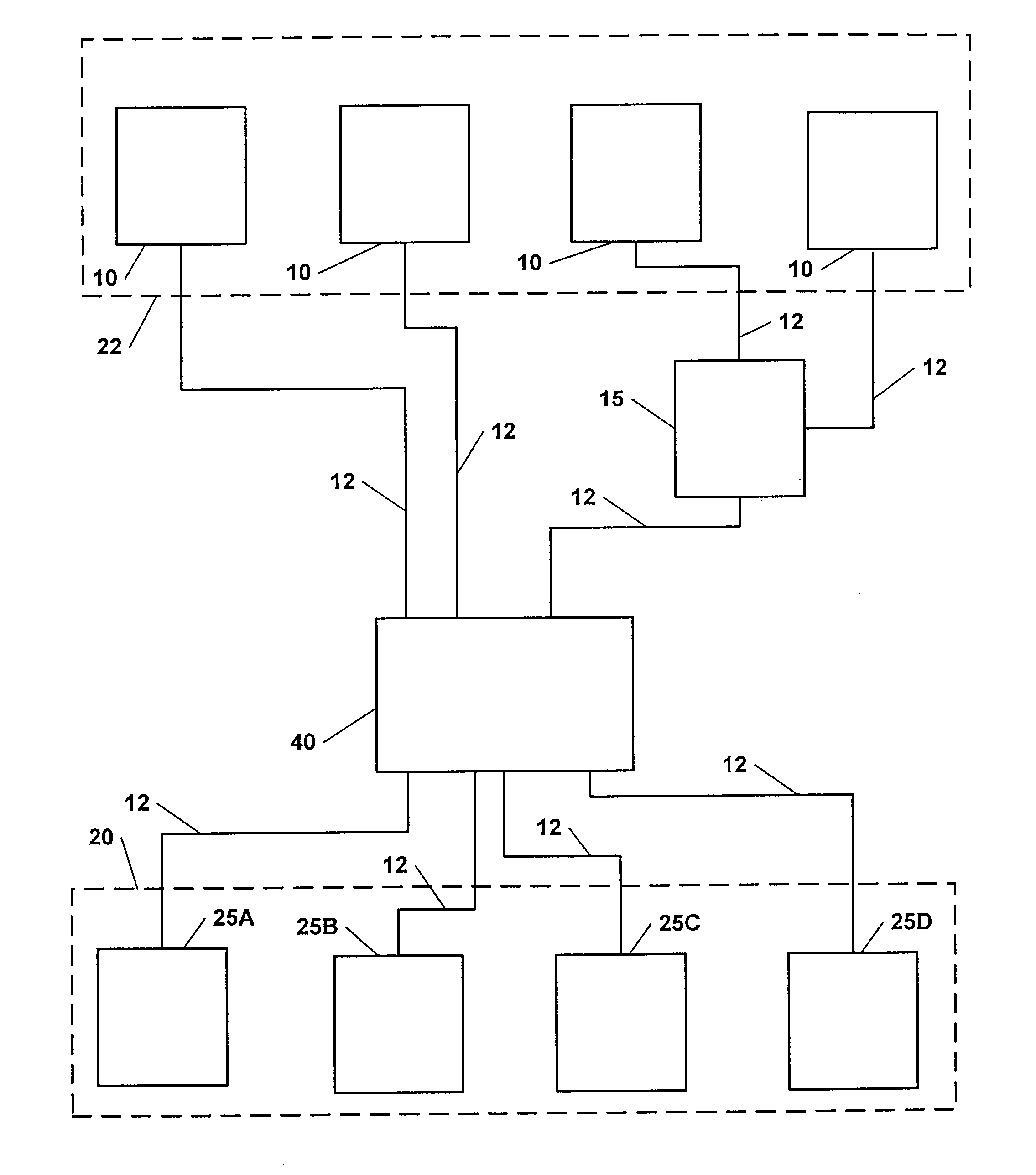 System and method for processing and distributing freight containers