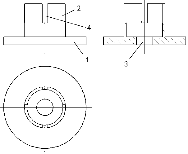 Fiberglass product trepanning reinforcement device and method