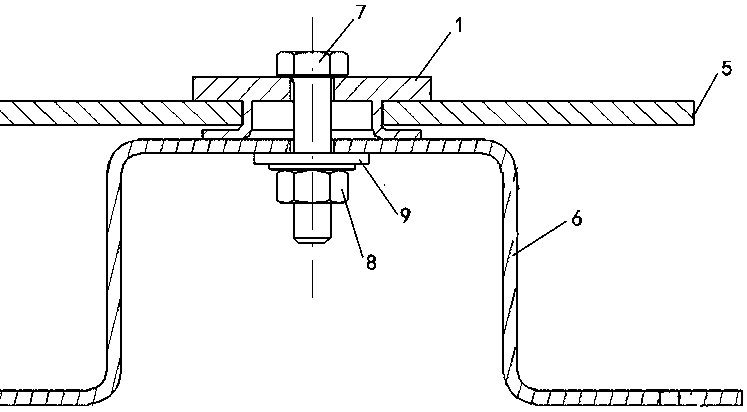 Fiberglass product trepanning reinforcement device and method
