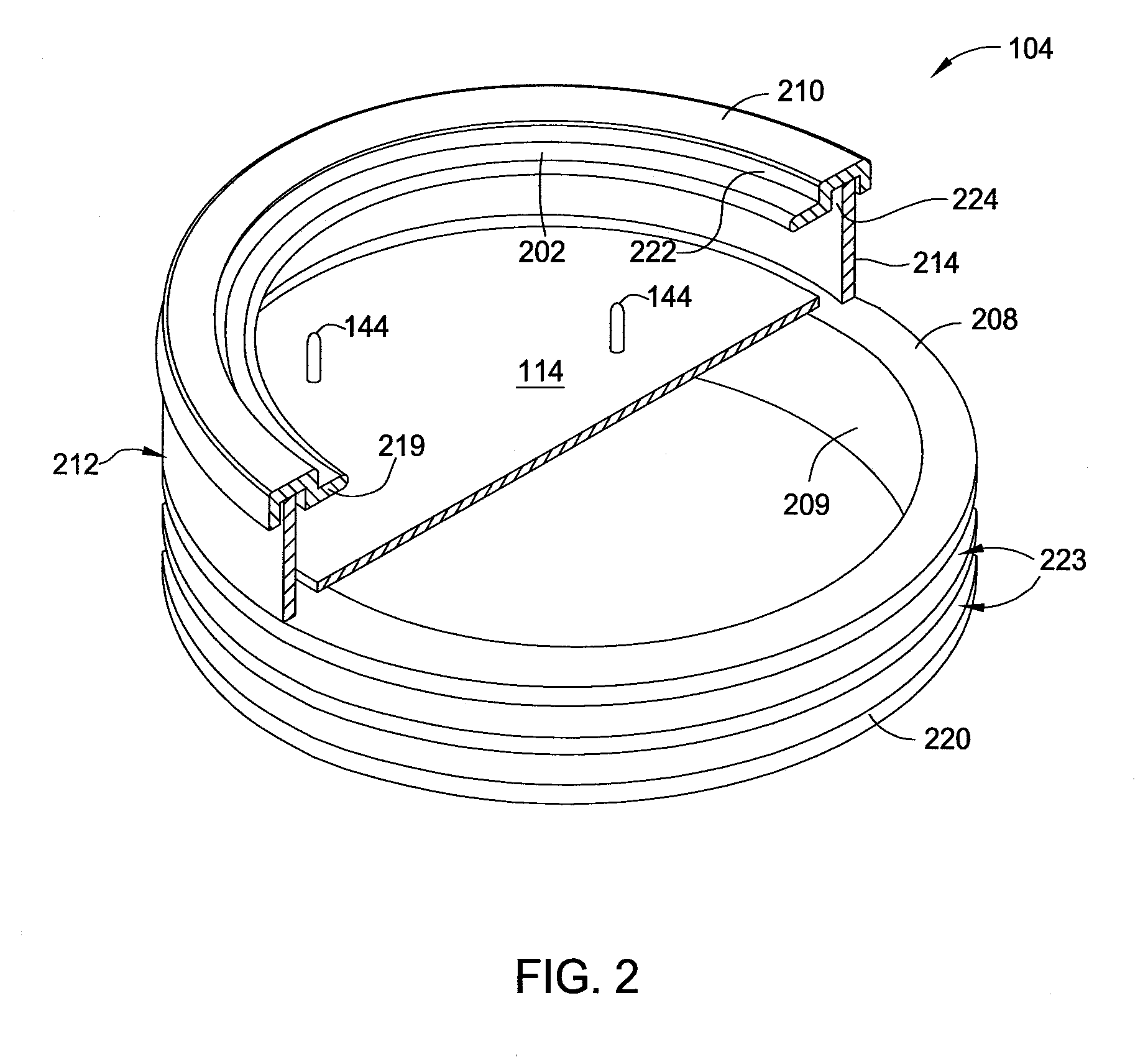 Rapid conductive cooling using a secondary process plane