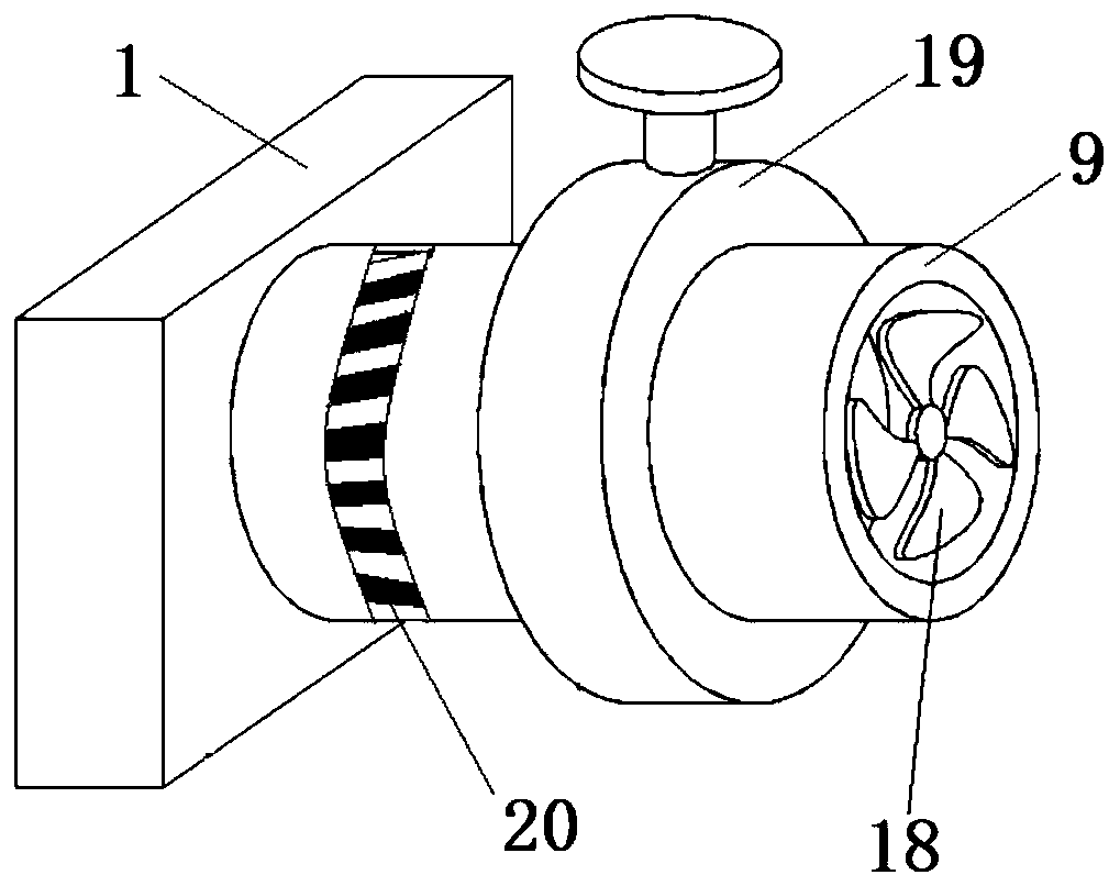 Constant temperature and humidity device for passive house