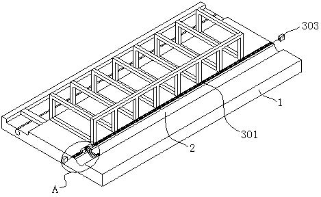 Cattle house with automatic cleaning mechanism