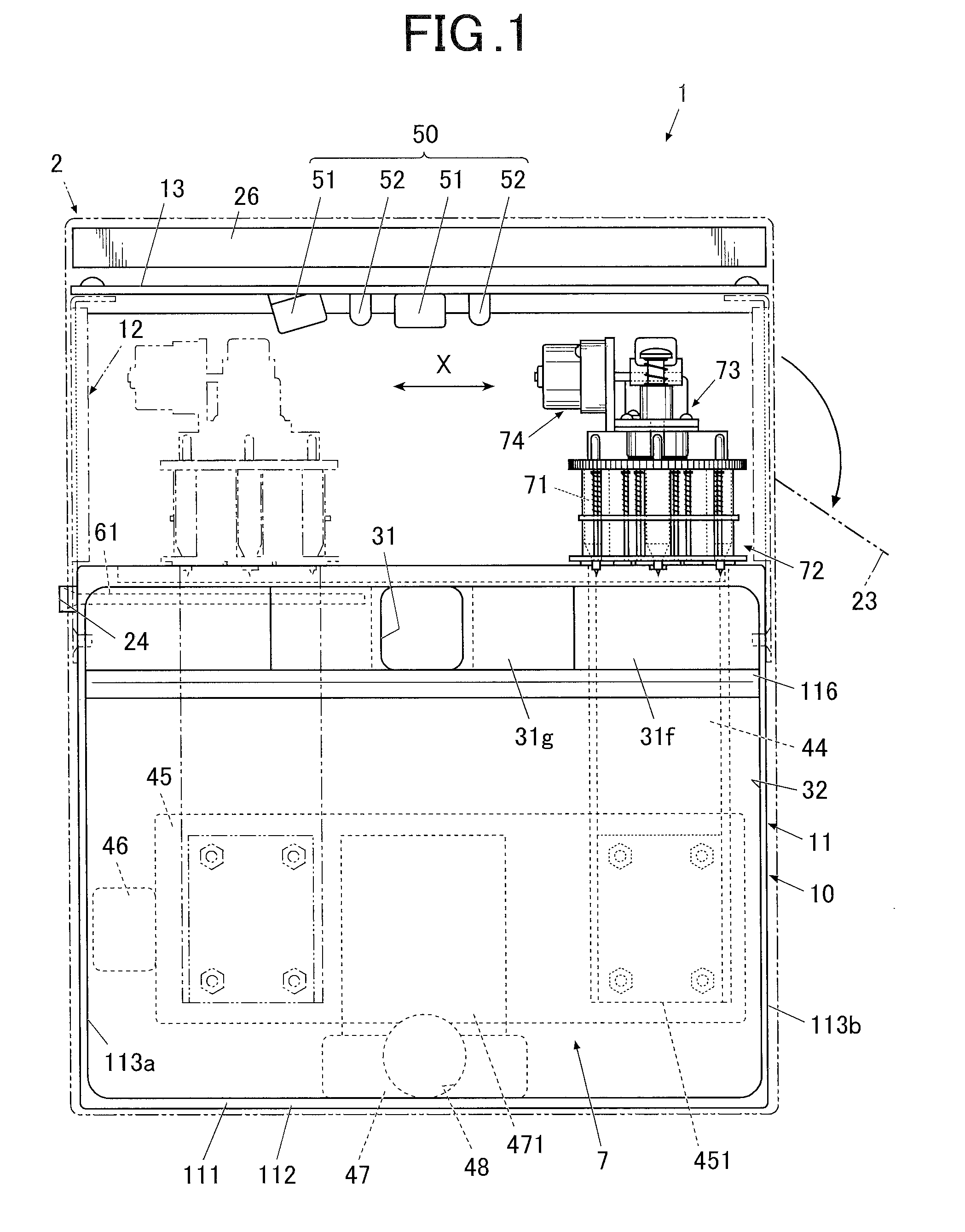Drawing apparatus and control method of drawing apparatus