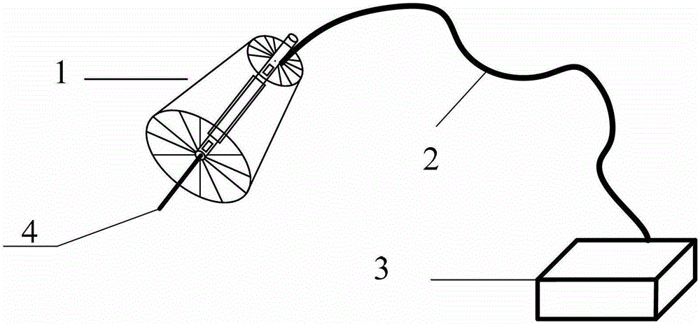 Electric heating acupuncture vibration therapeutic apparatus