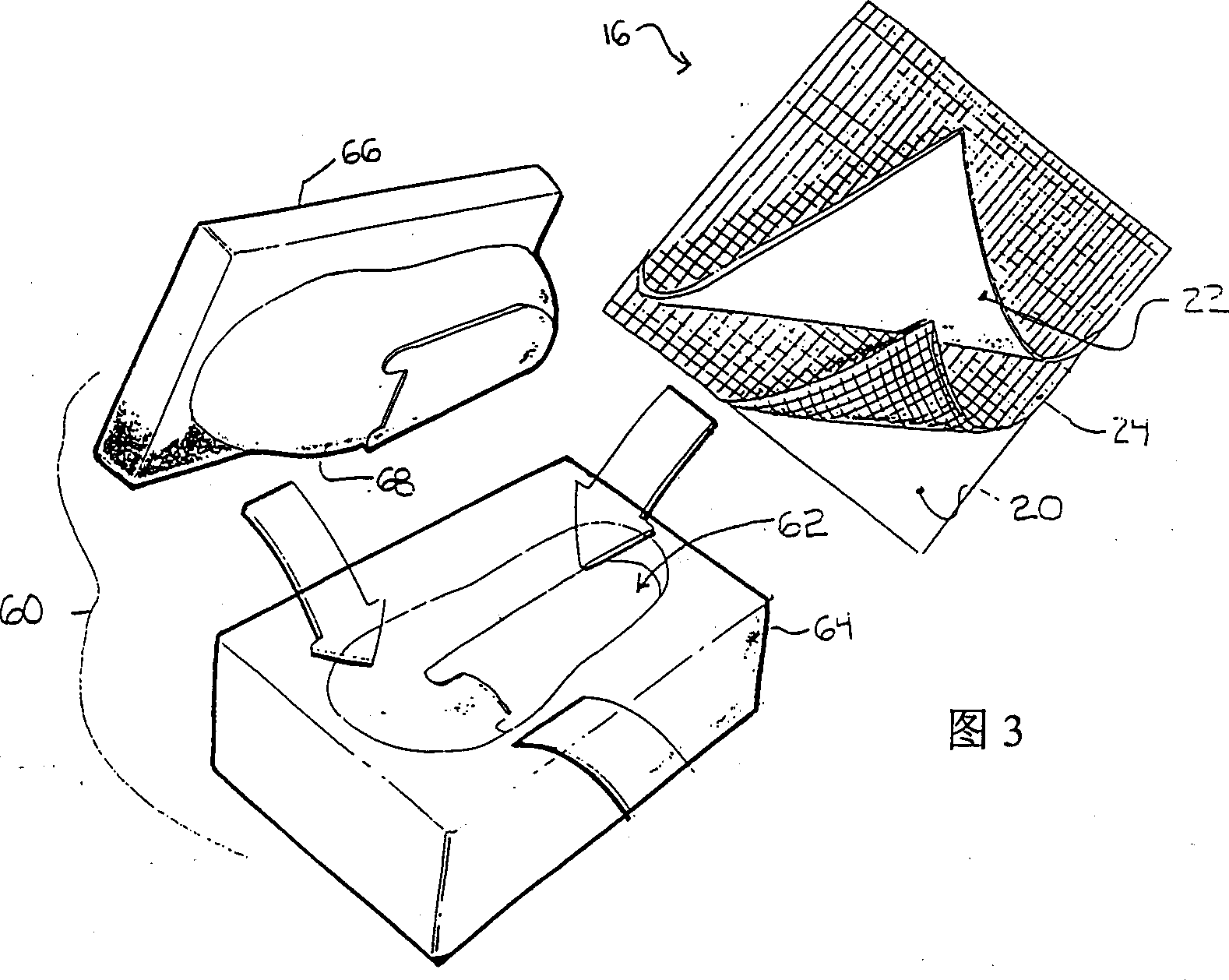 Composite footwear upper and manufacturing method thereof