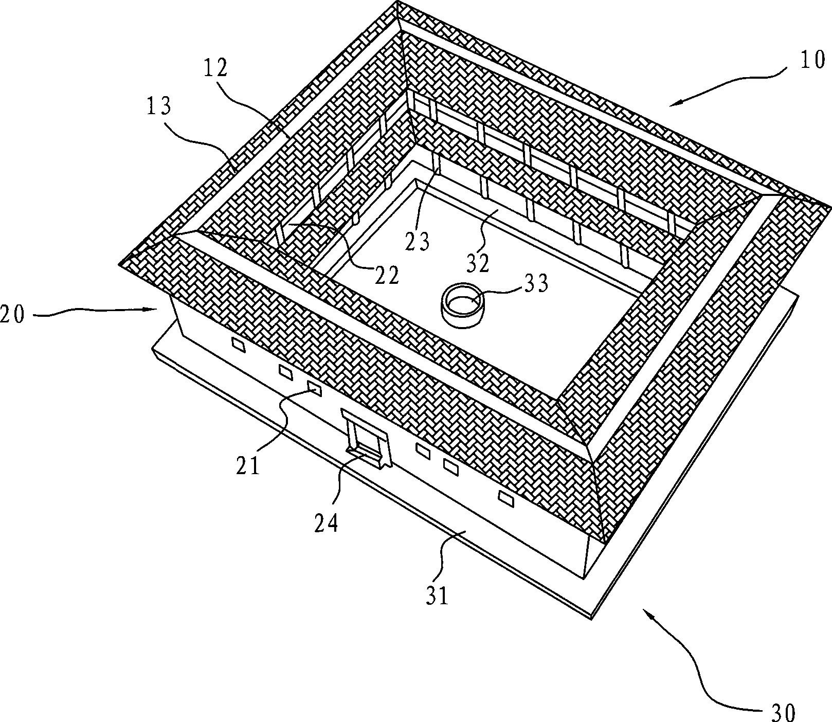 Earth building model and method of manufacturing the same