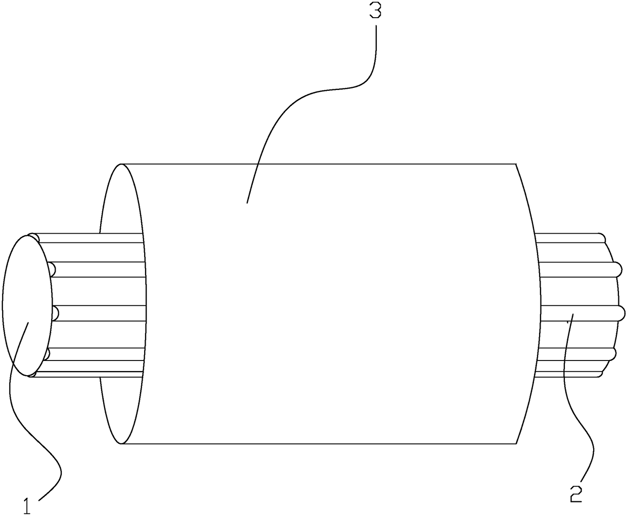 Improving the heat shrinking process and heat shrinking device of the wavy edge of the diaphragm