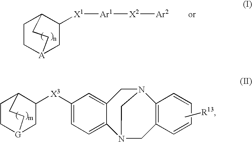 3-Quinuclidinyl heteroatom bridged biaryl derivatives