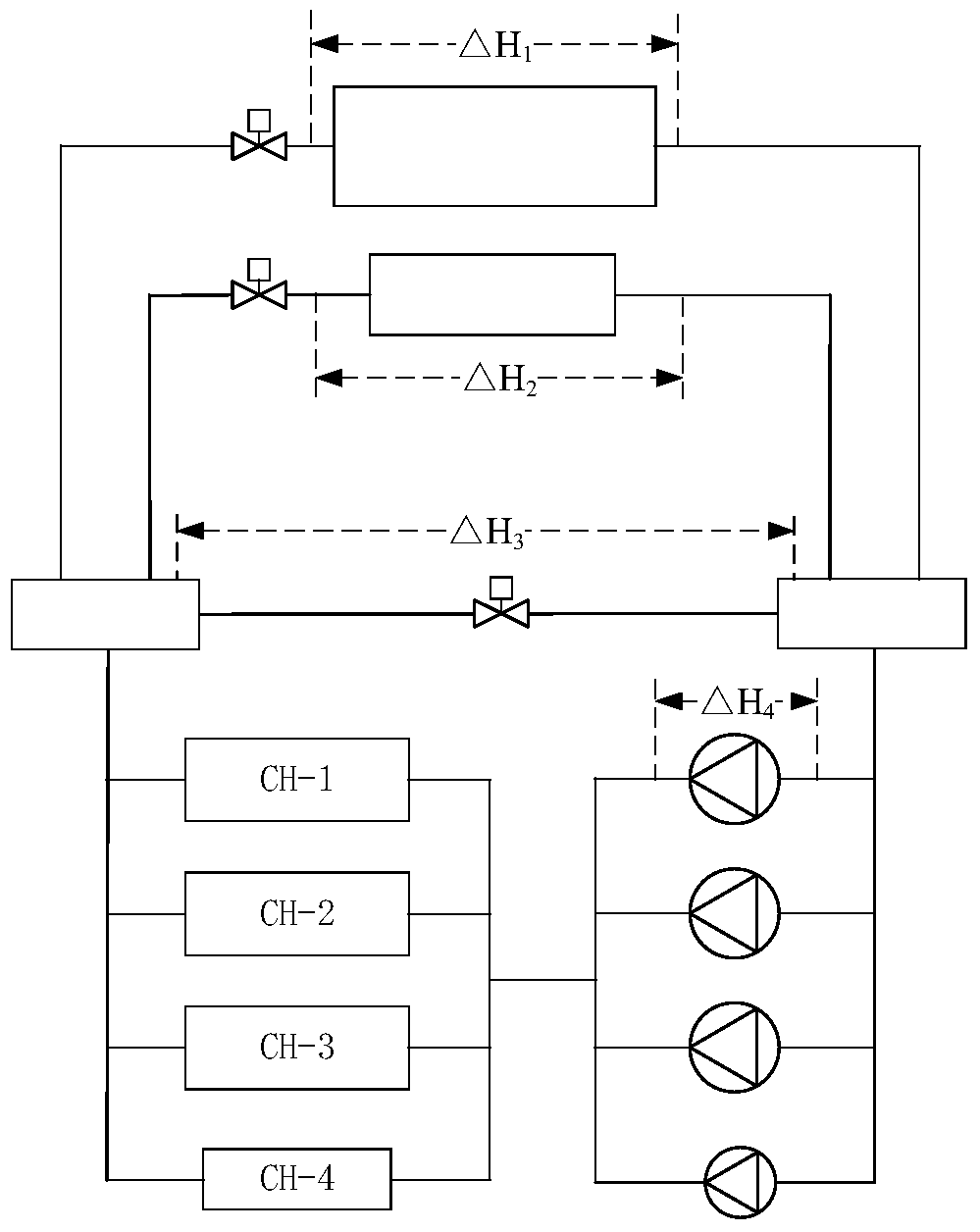 Water pump system, water pump controller and control method based on decentralized network