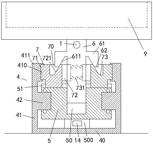 Adjustable worktable device for detection