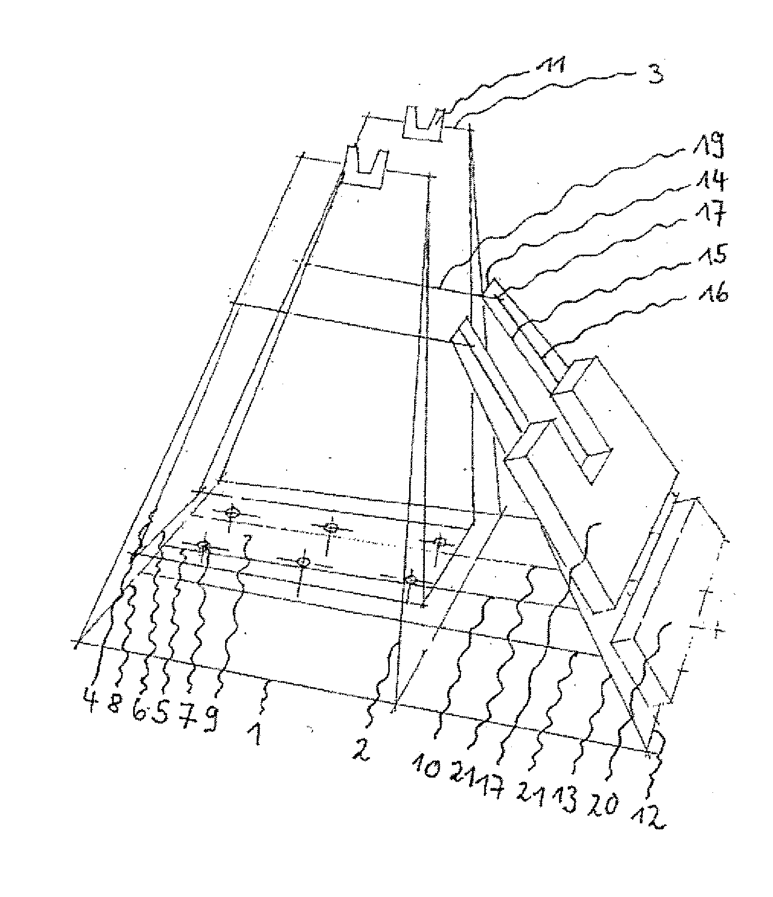 Device for truing and regulating the tension of spoked running wheels