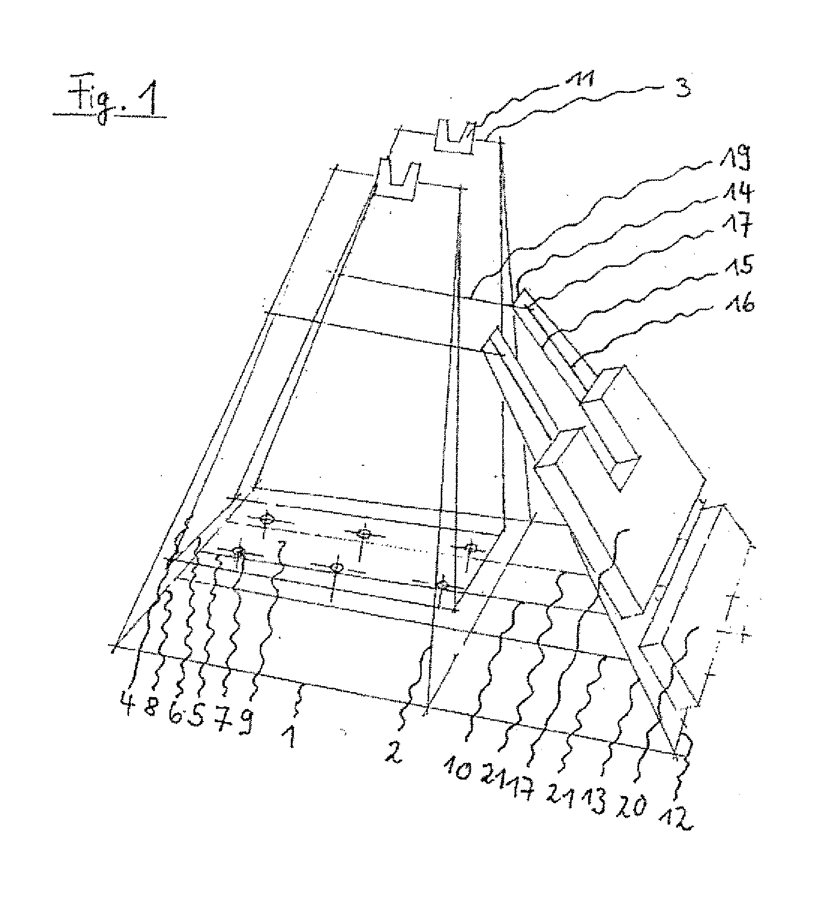 Device for truing and regulating the tension of spoked running wheels