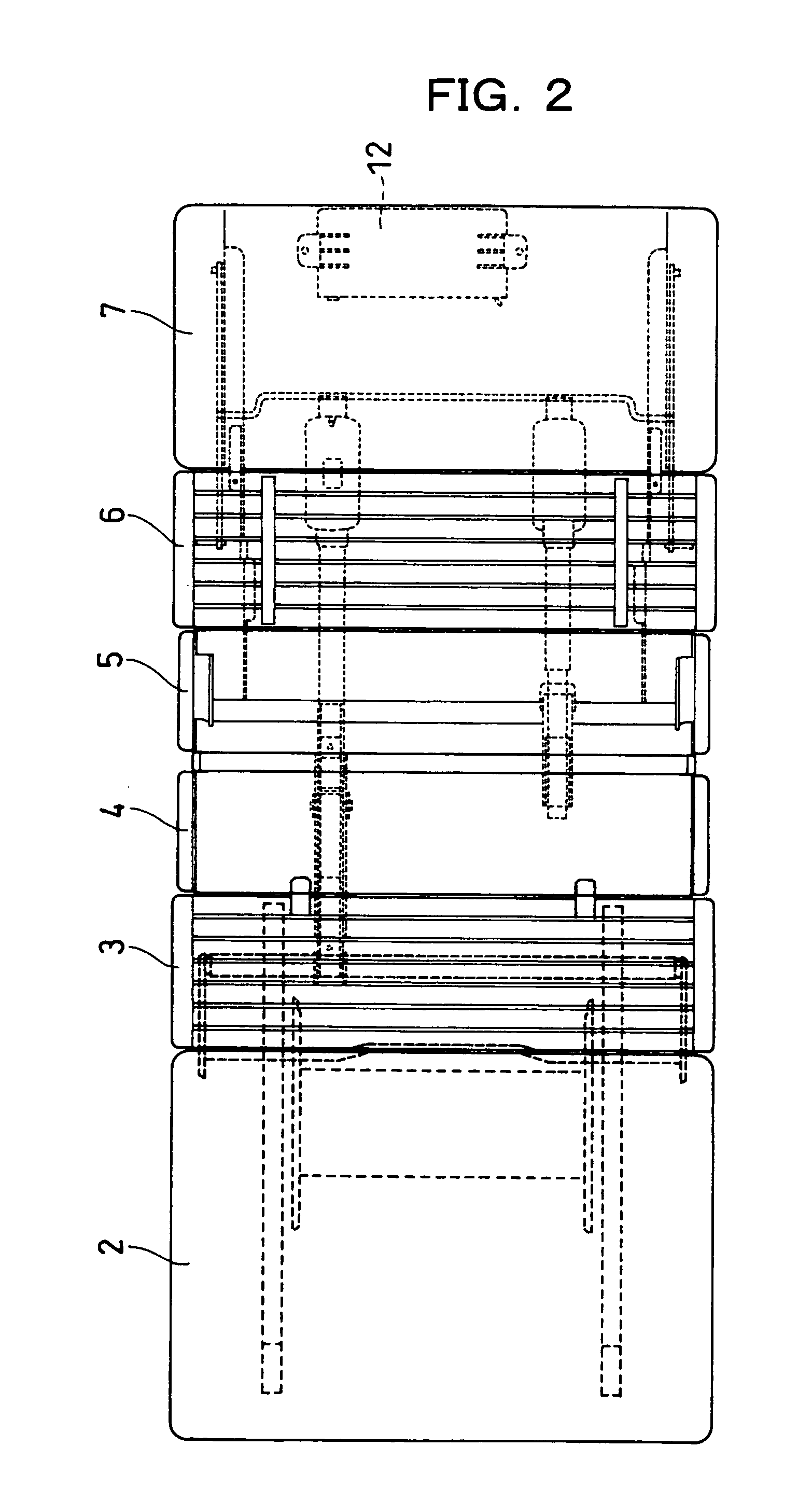 Electrically operated bed and method for controlling same