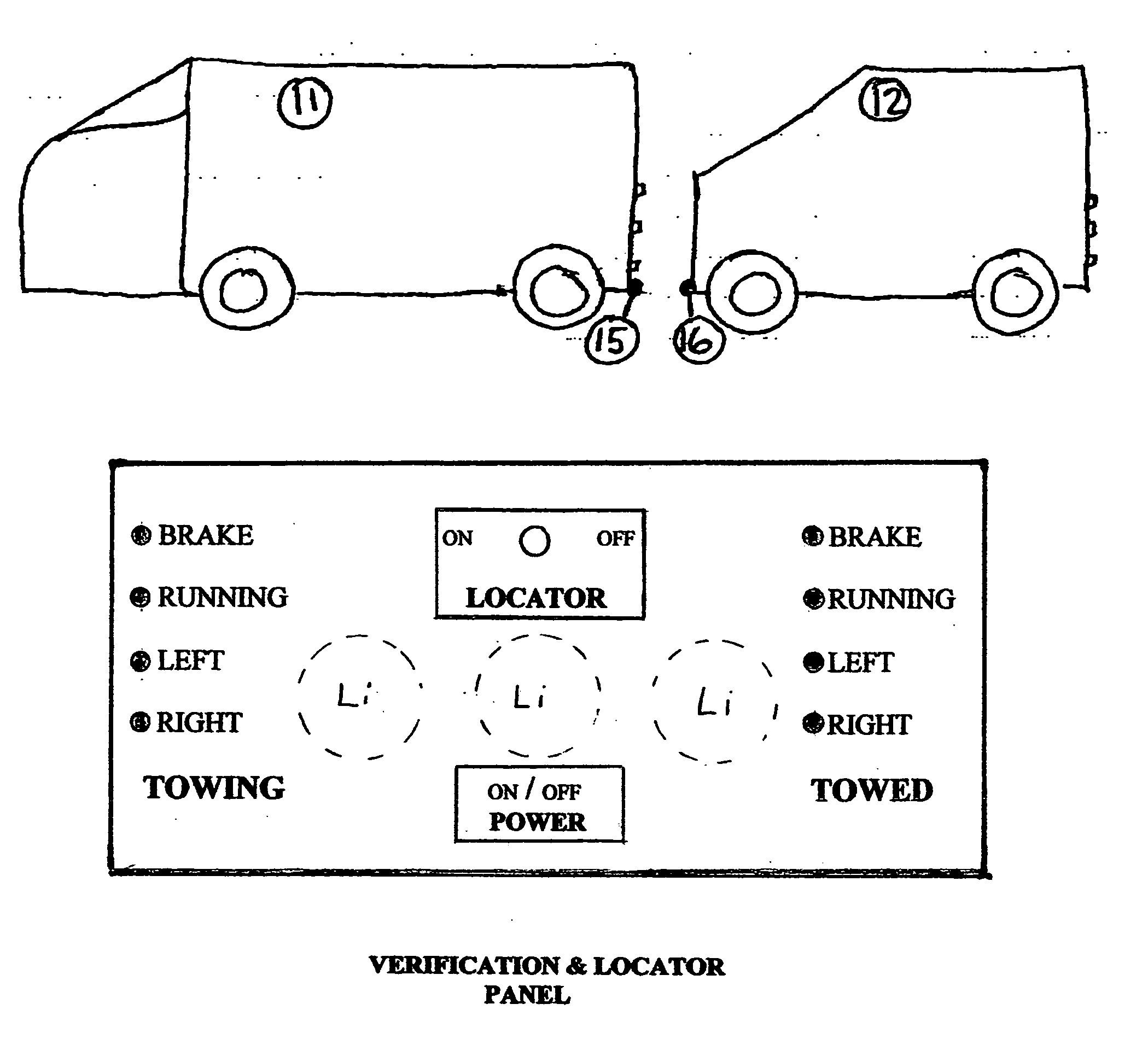 Wireless replication, verification, and tracking apparatus and methods for towed vehicles