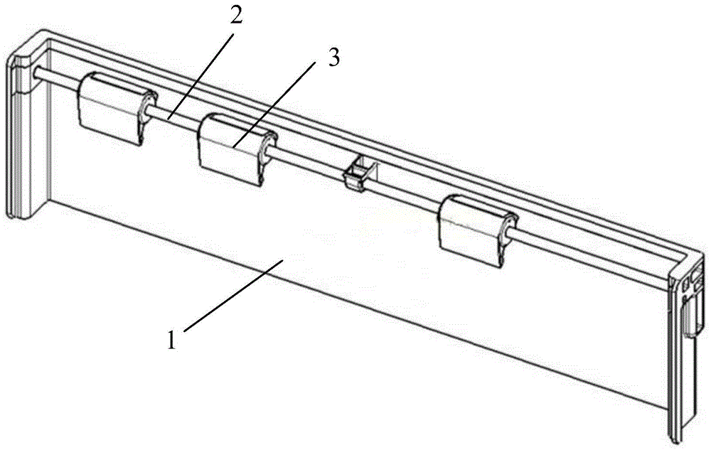 Fixing rack for packaged food and refrigerator containing fixing rack