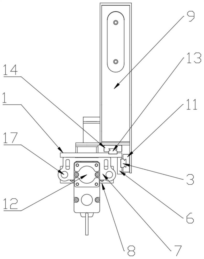 Cement pole electric holder capable of self-adapting to pole diameter