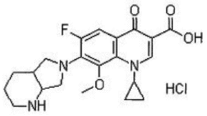 Steady moxifloxacin hydrochloride injection