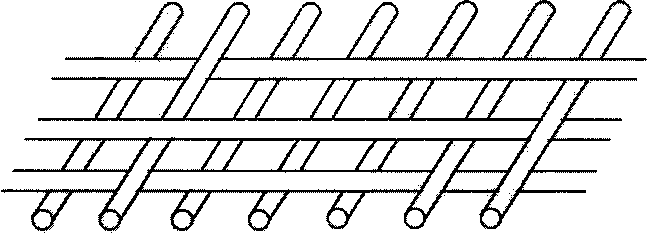 Method for weaving two-layer yarn-dyed jacquard fabric