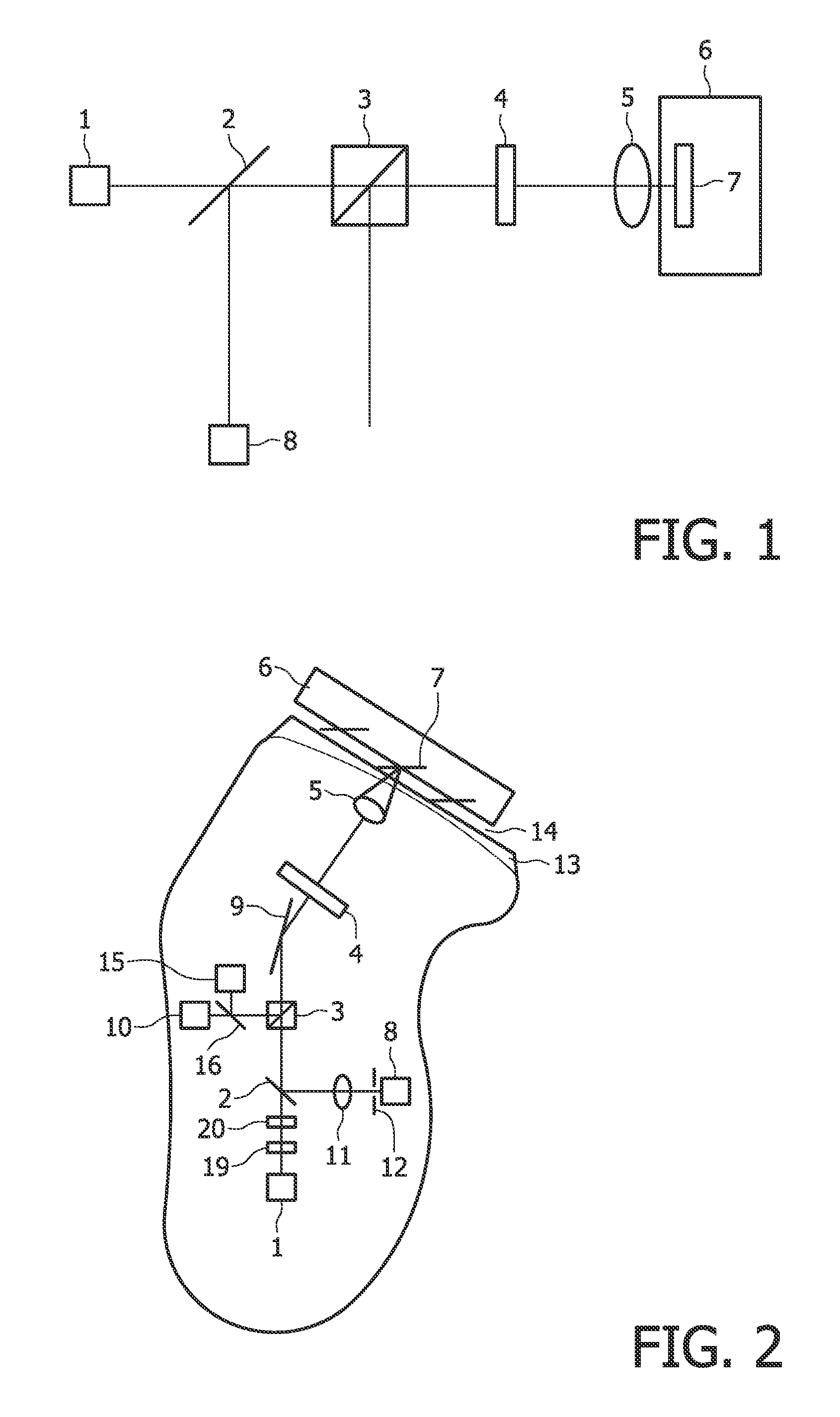 Device and method for imaging skin objects, and a method and device for reducing hair growth by means thereof