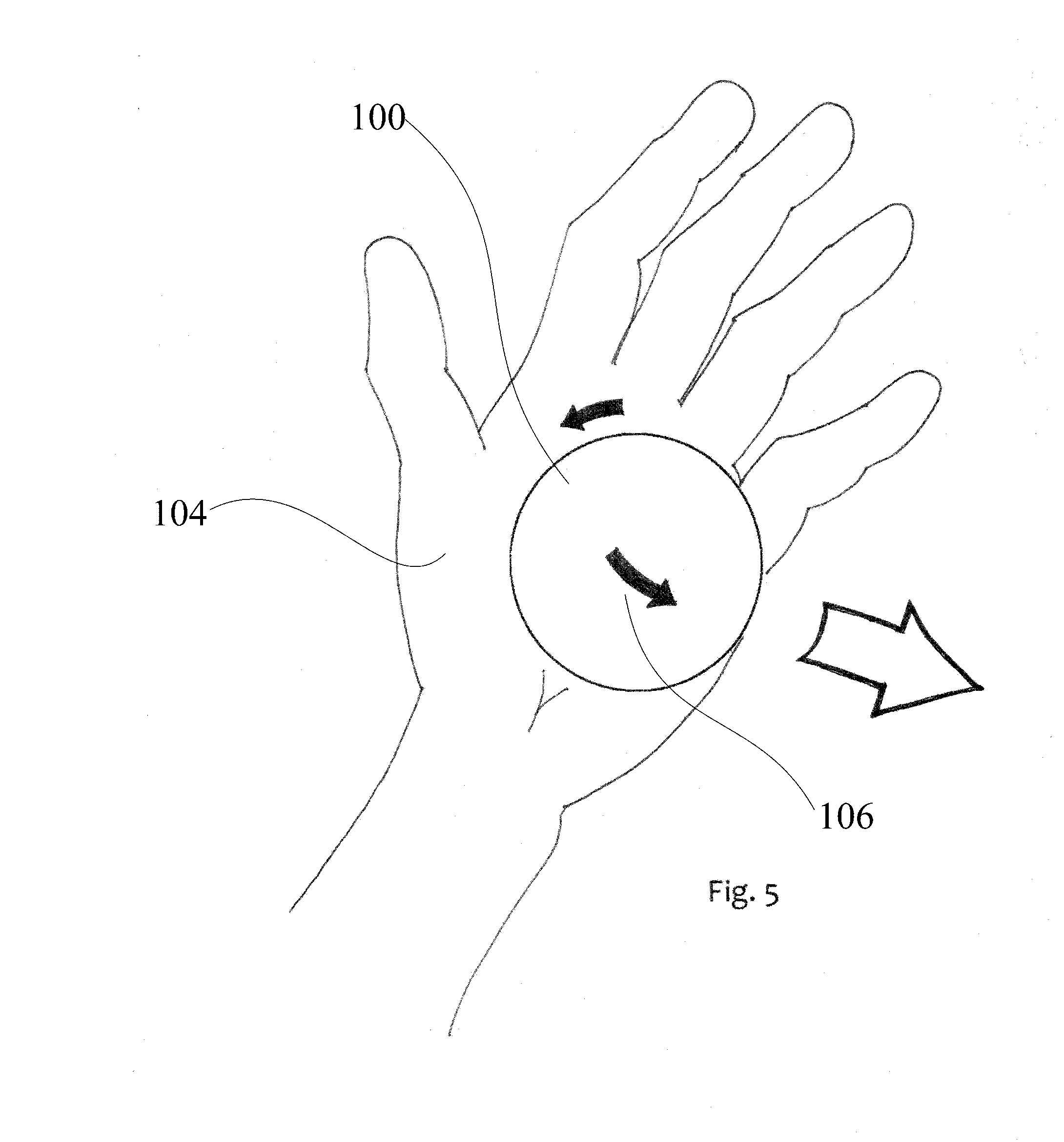 Device and method for massage therapy