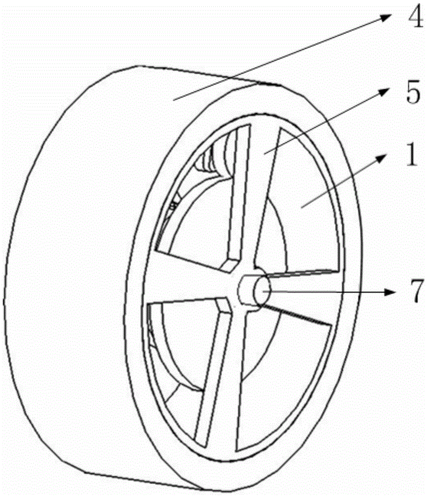 Three-gear speed changing wheel based on electromagnetic gear shift