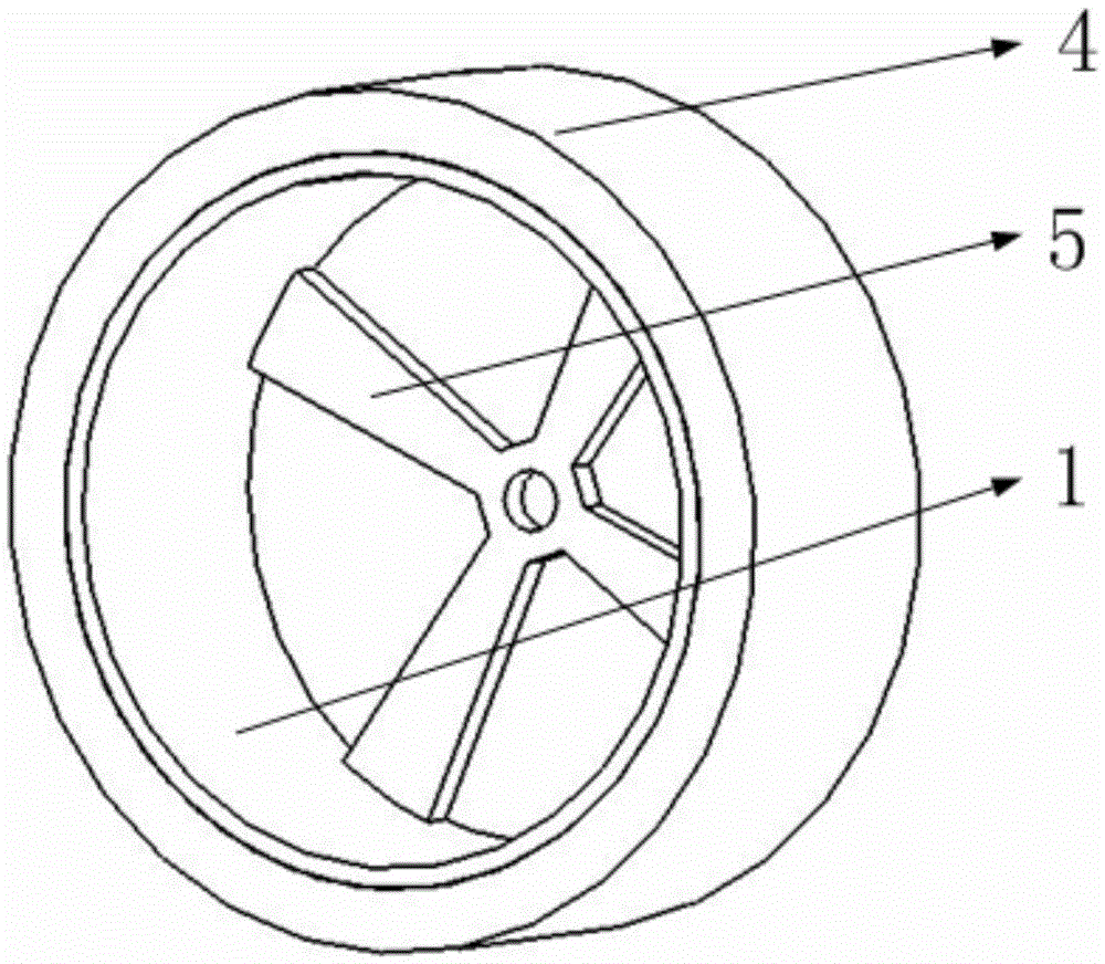 Three-gear speed changing wheel based on electromagnetic gear shift