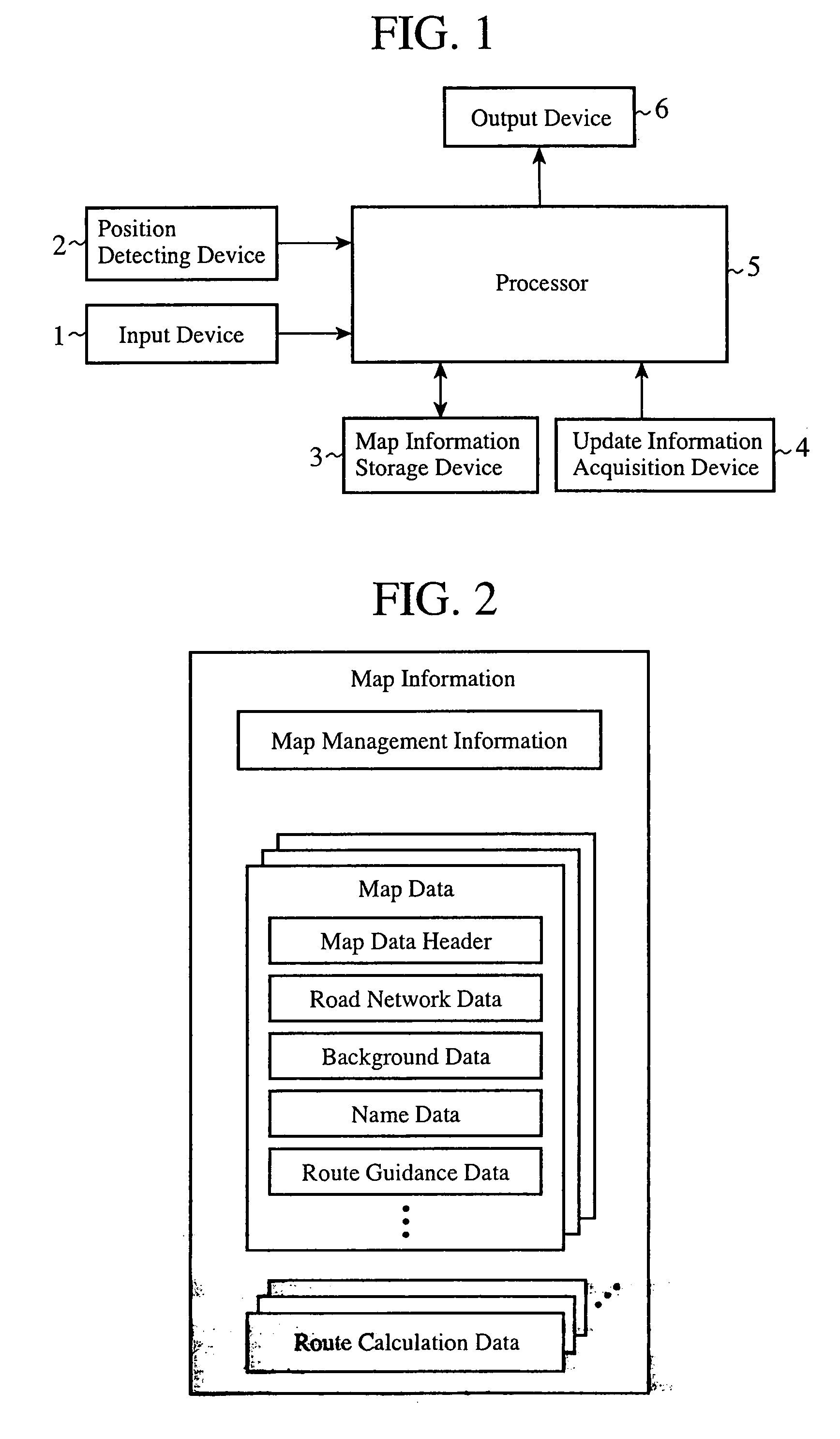 Map Information Processing Apparatus And Storage Medium Of Map Information