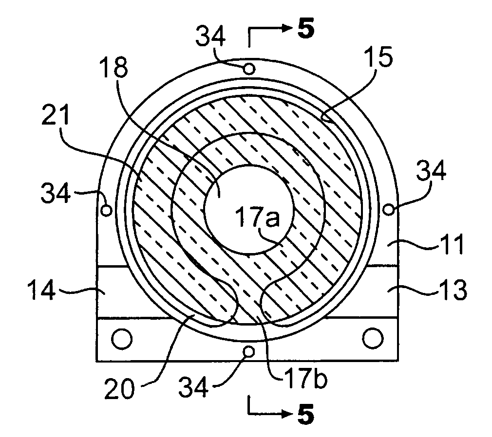 Fuel treatment device using a magnetic field