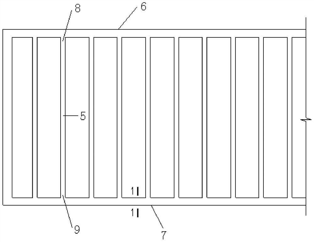 Anti-throwing building structure of nuclear power plant roof