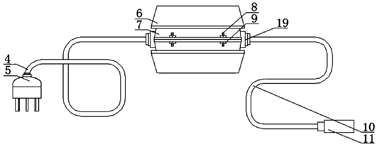 Special power adapter for loudspeaker