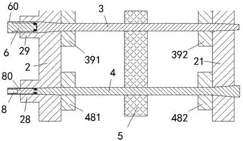 A stable bracket carrying locking assembly