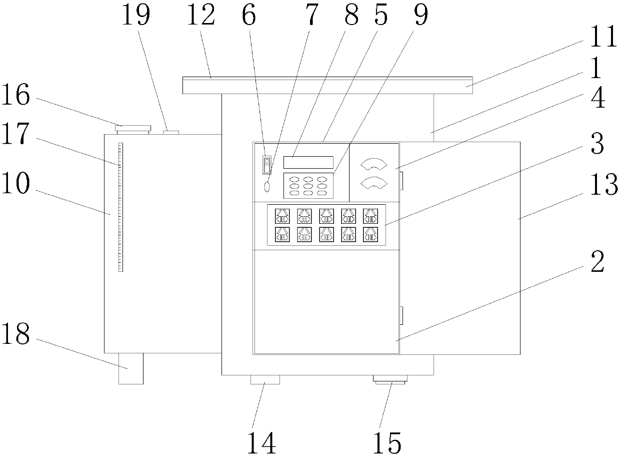 A generator box that is convenient for farmland operations