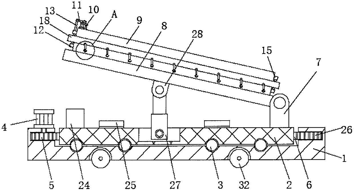 Material hoist for construction engineering